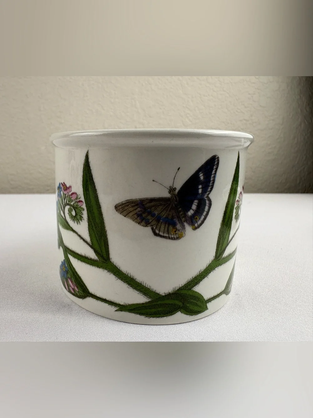 Set of Two Portmeirion Botanic Garden Teacup and Saucer Set.